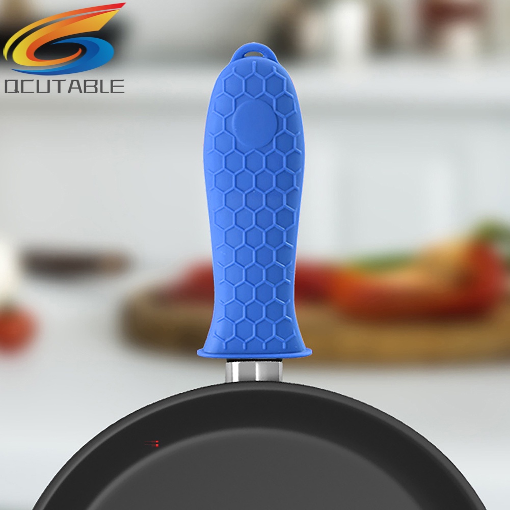Miếng bọc tay cầm nồi bằng silicone chống nóng &amp; trượt