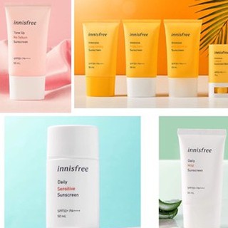 Kem chống nắng innisfree triple care, no sebum, long lasting, mild innisfree spf 50/pa++++
