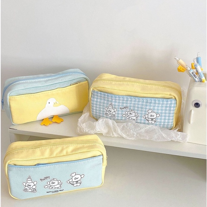 Hộp Bút Bentoy Milkjoy Thời Trang Hàn Quốc