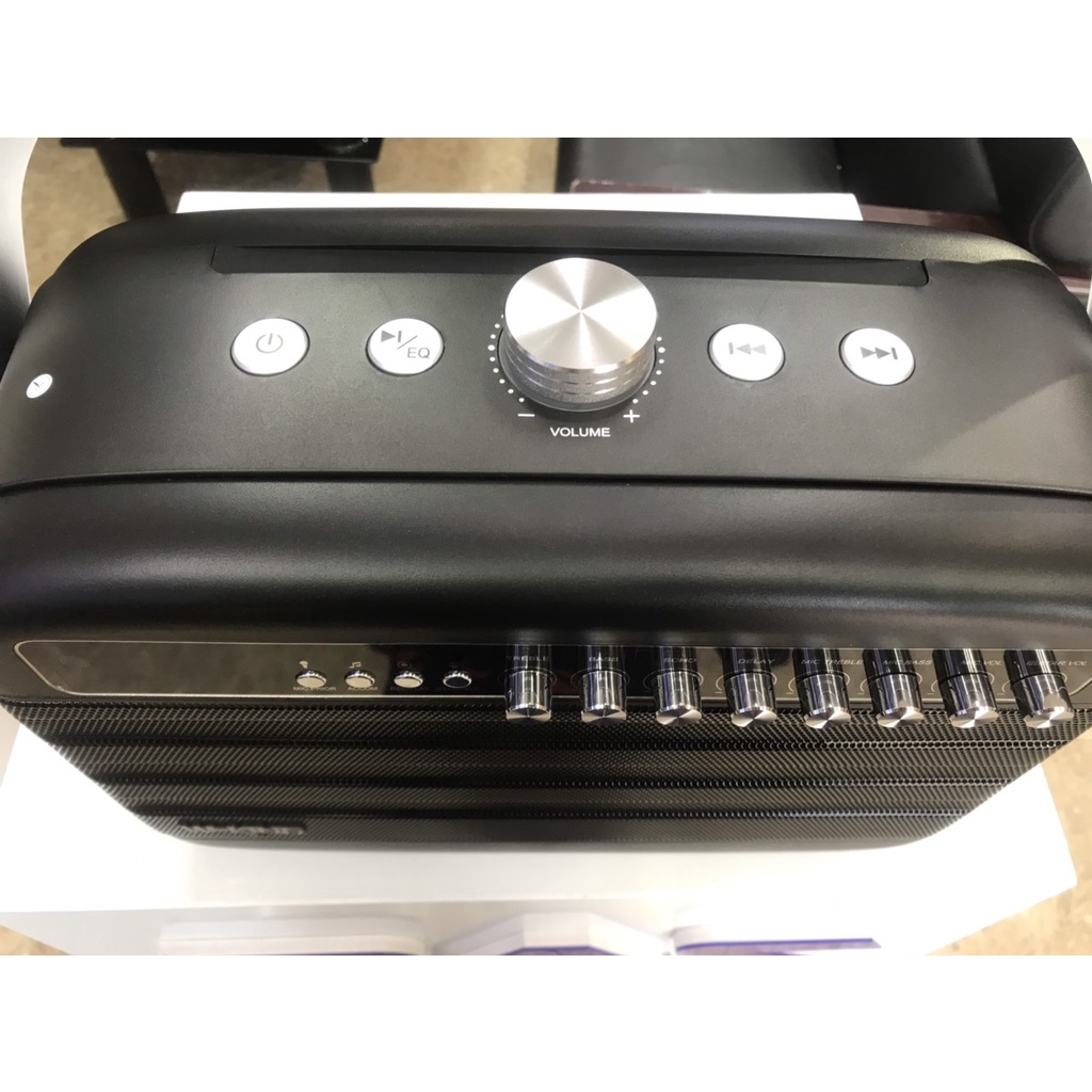 Loa Bluetooth karaoke W-King K9, 100W, tặng kèm 2 micro không dây, WKing K9, Loa di dộng, Loa xách tay