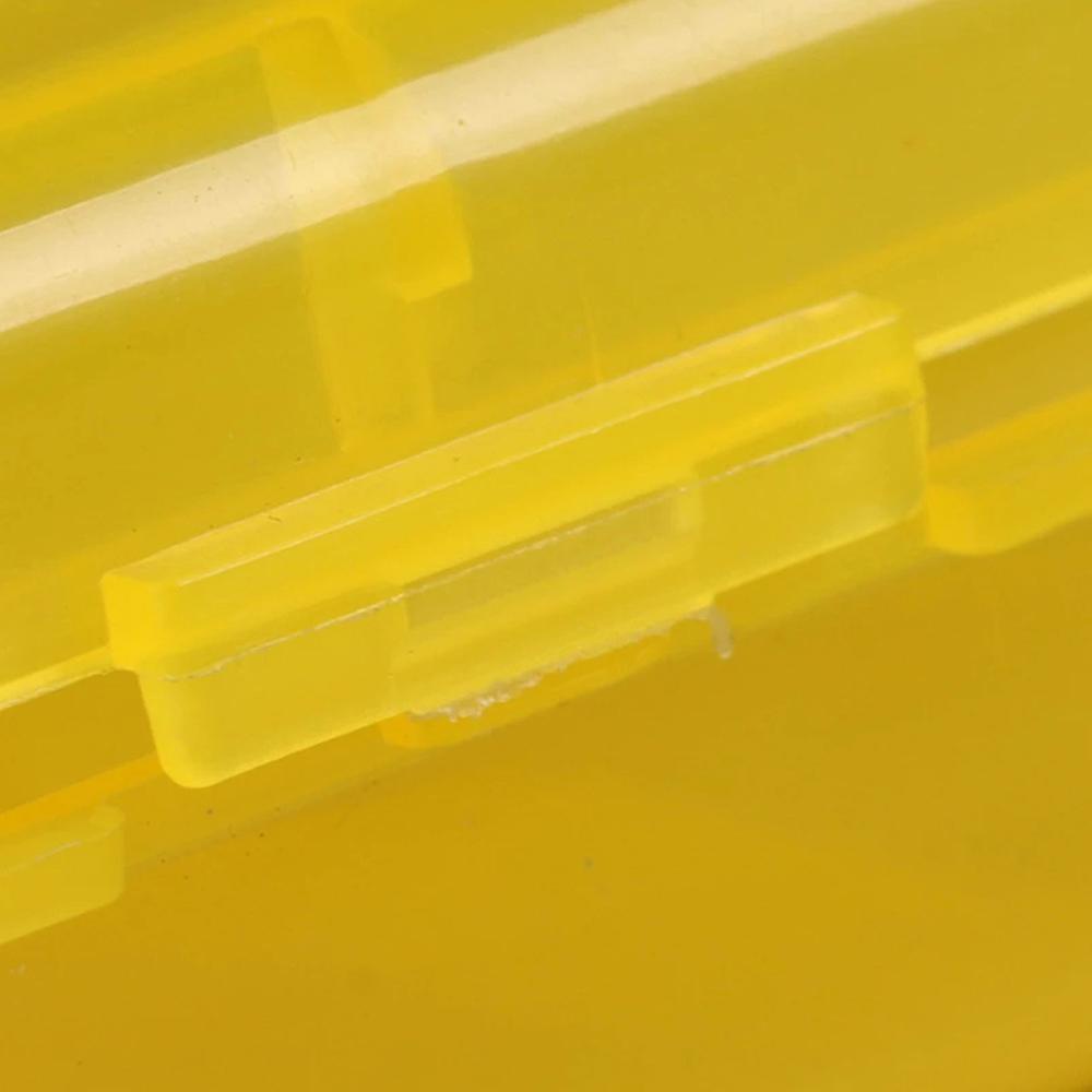 SOMEDAYZL Hộp Đựng Thẻ Tín Dụng 4 Màu Trong Suốt Kèm Nắp Đậy