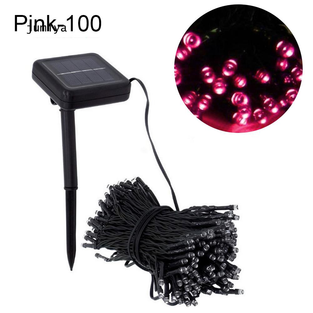 JUYA  Outdoor Solar Power LED Fairy String Light Christmas Garden Yard Decorative Lamp