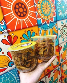 Mực xé cay ngọt