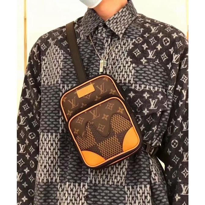 Túi đeo chéo Nam Lv amazone sling bag form hộp fullbox