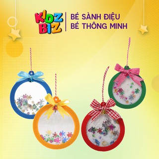 Đồ chơi thủ công / Montessori - Bộ kit làm đồ trang trí cây thông Giáng sinh handmade DIY
