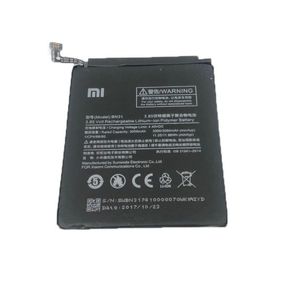 Pin Xiaomi Redmi Note 5, BN31 3000/3080mAh /PKTM