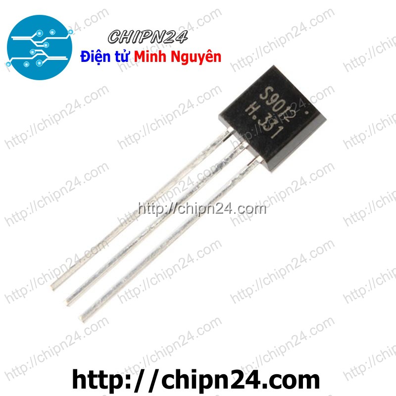 [10 CON] Transistor S9012 9012 TO-92 PNP 500mA 40V