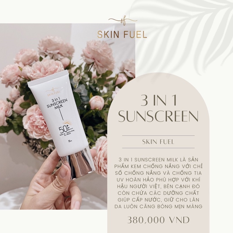 Kem chống nắng Skin Fuel - 50pa+++