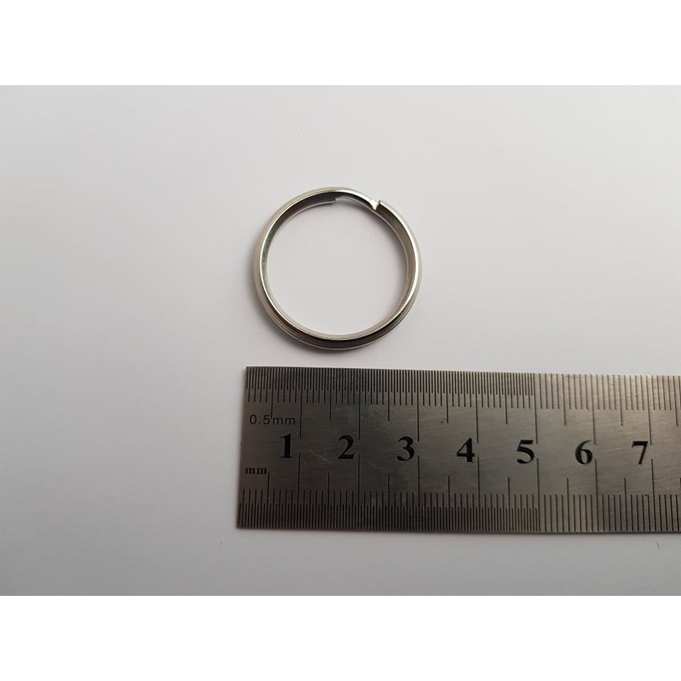 Ring thép không gỉ 2*30mm (High Gloss Split Rings)