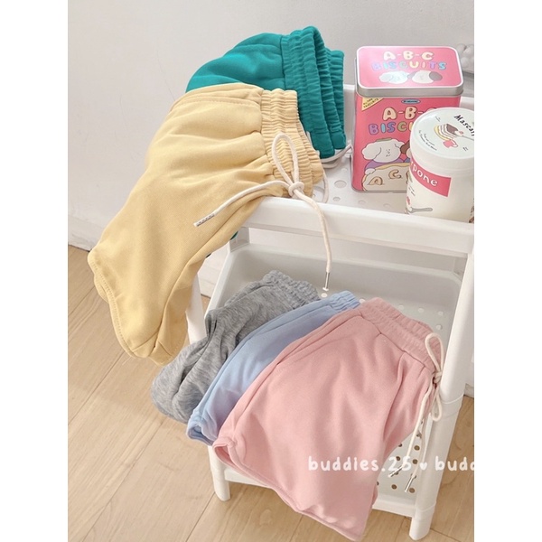 QN011-Quần short thun gân dày dặn