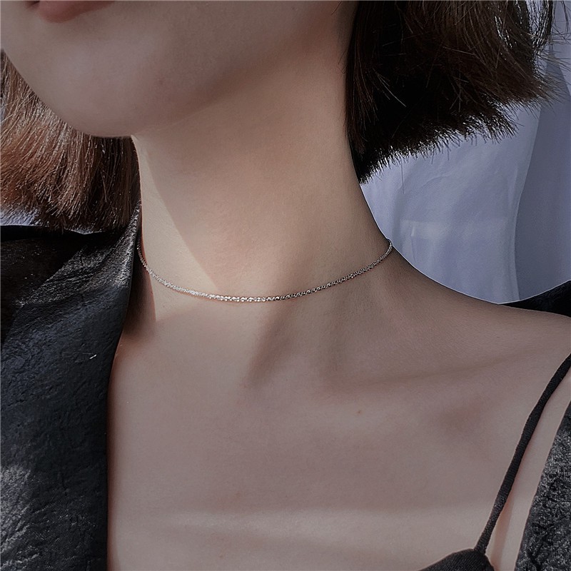 S925 Silver Ladies Necklace Fashion