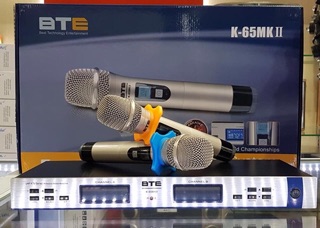 Micro không dây BTE K65MKII