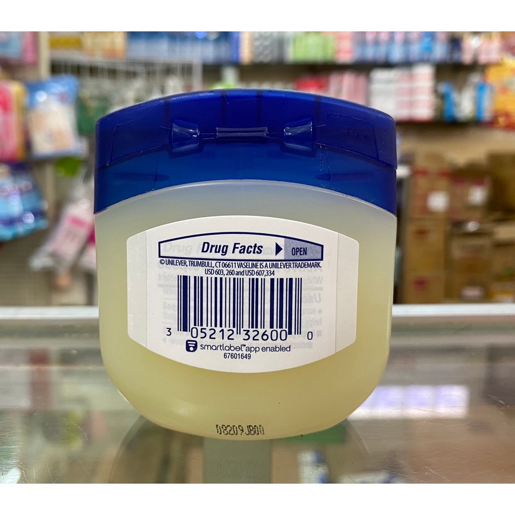 Sáp giữ ẩm Vaseline Pure Petroleum Jelly Original từ Mỹ