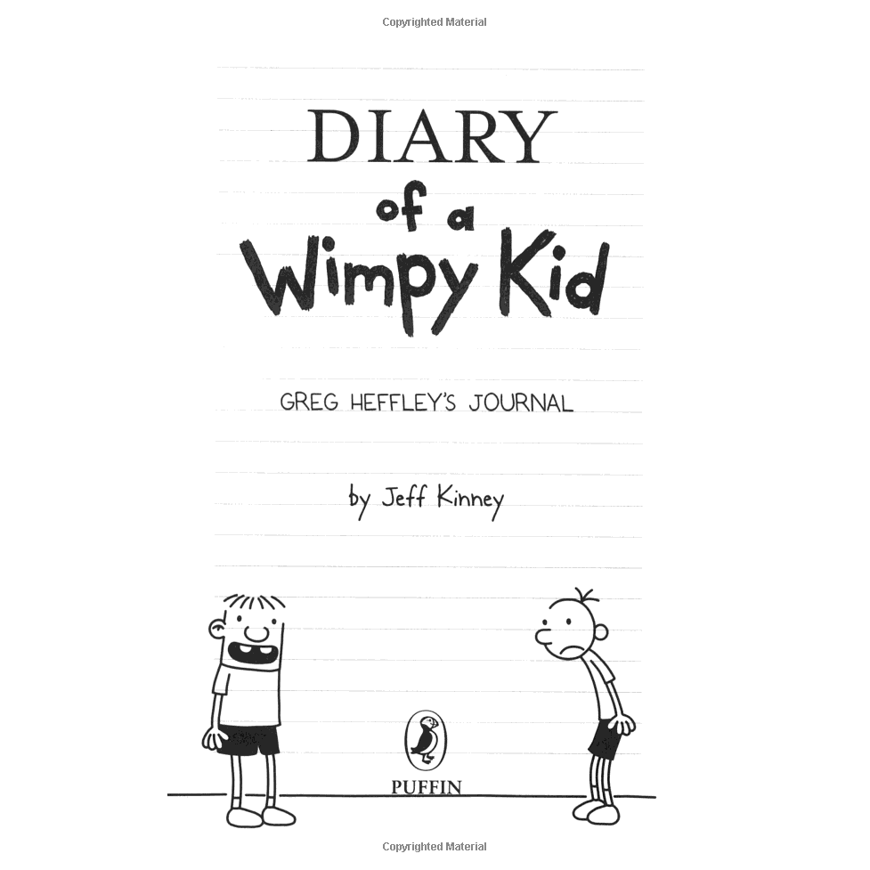 Sách - Diary Of A Wimpy Kid - Book 1 (Penguin Books UK)