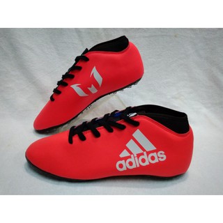 008.4GNA - Giày đá banh cổ liền sân cỏ nhân tạo màu cam chữ trắng size 39 - 43
