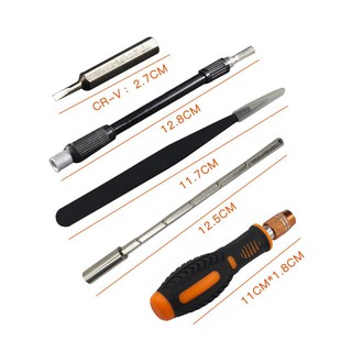 Bộ tua vít 53 chi tiết (Cam)