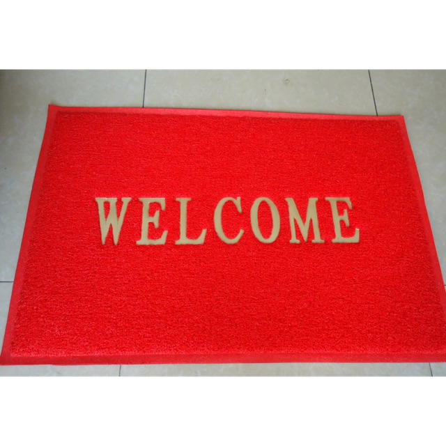Thảm nhựa Welcom 60x90