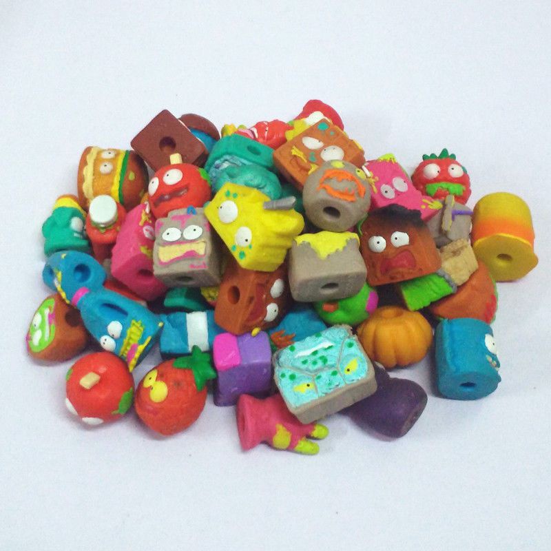 10/20/50pcs Garbage Moos The Grossery Gang Environmental Resin Figures 2-3cm Kids Toys
