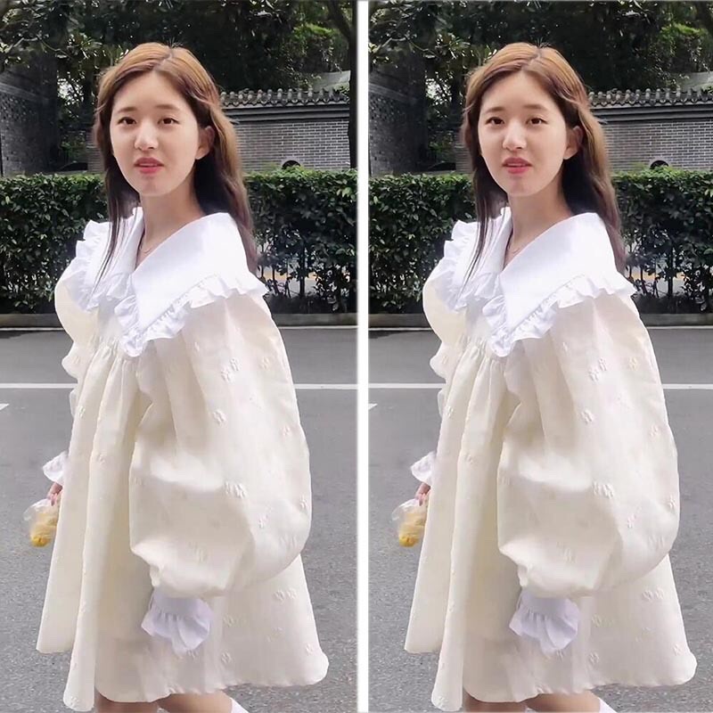 |TINA DRESS| Đầm cổ sen tiểu thư bồng TLÉA