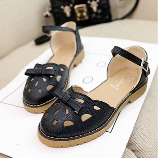 Giày oxford nơ đục