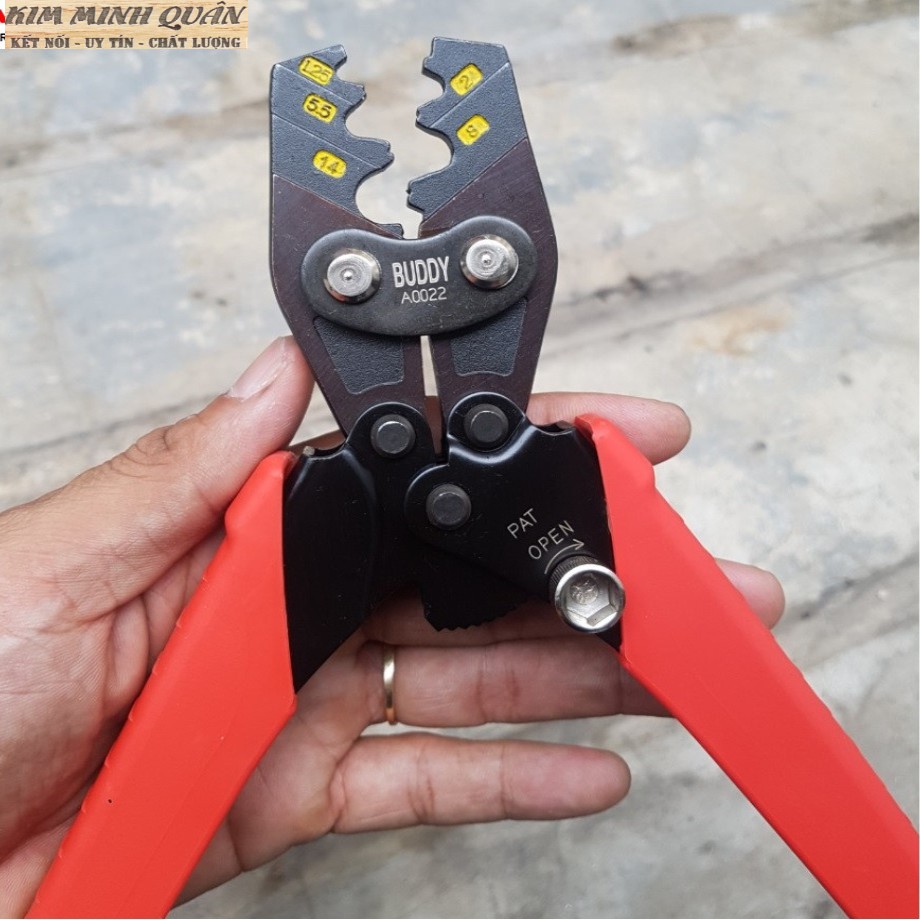 Kìm Bấm Cos Trợ Lực 1.25mm~14mm Cao Cấp 350mm/14&quot; A0022 BUDDY