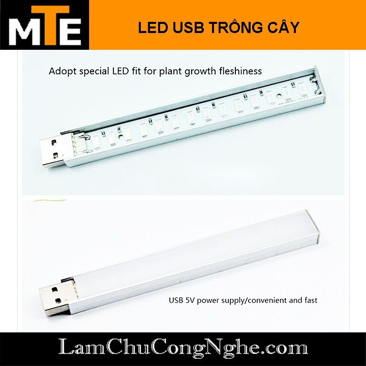 Đèn LED trồng cây, kích thích tăng trưởng cho cây trồng trong nhà