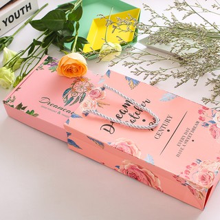 Hôp giấy | Túi giấy đựng Dreamcatcher lưới giữ giấc mơ đính lông vũ trang trí làm quà tặng