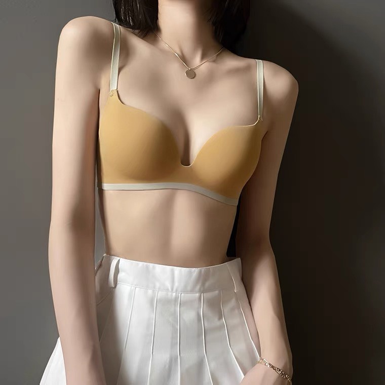 Áo lót su nữ đệm vừa không gọng mềm mại siêu nâng ngực A377