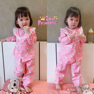 Bộ thô ren bé gái