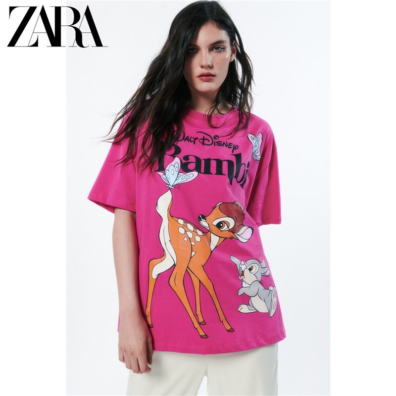 ÁO THUN ZARA IN HÌNH HÀNG XUẤT