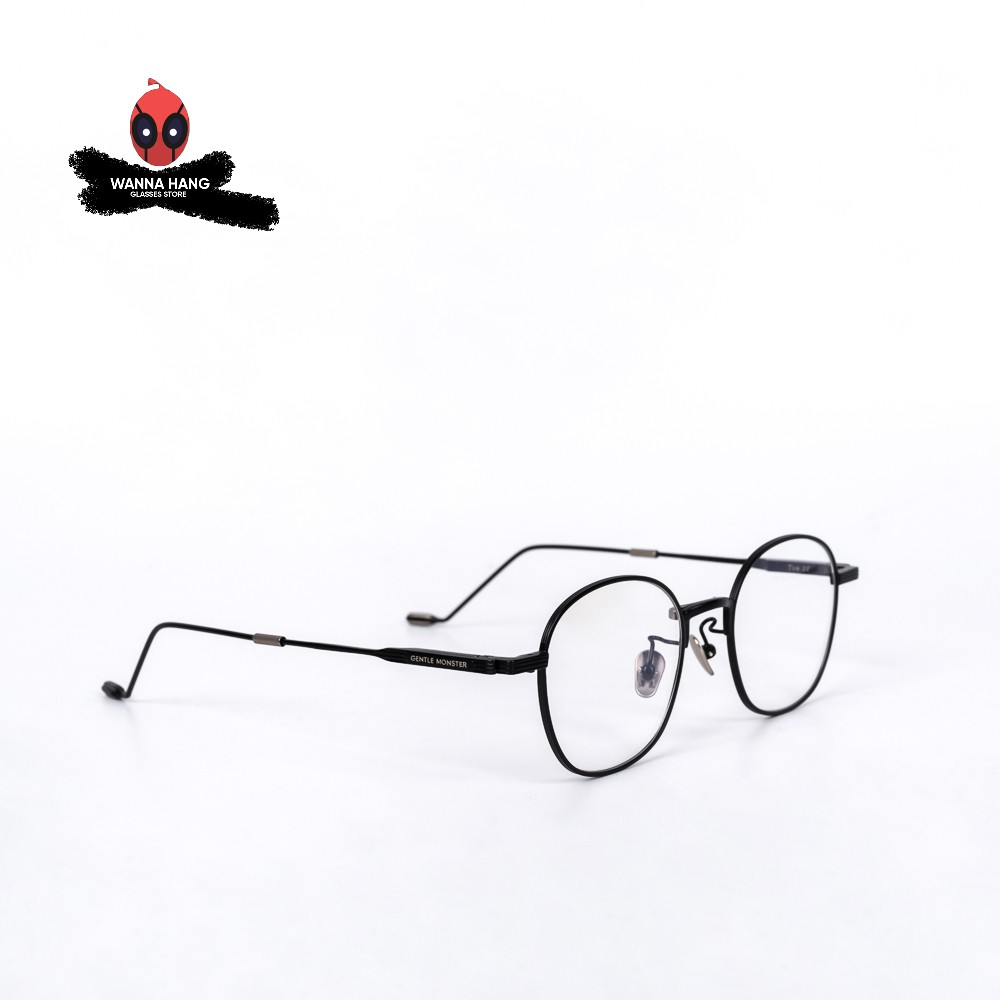 Gọng kính cận nam nữ vuông đẹp chống tia UV cao cấp thời trang Hàn Quốc Wanna Hang TOM22 WHGM50
