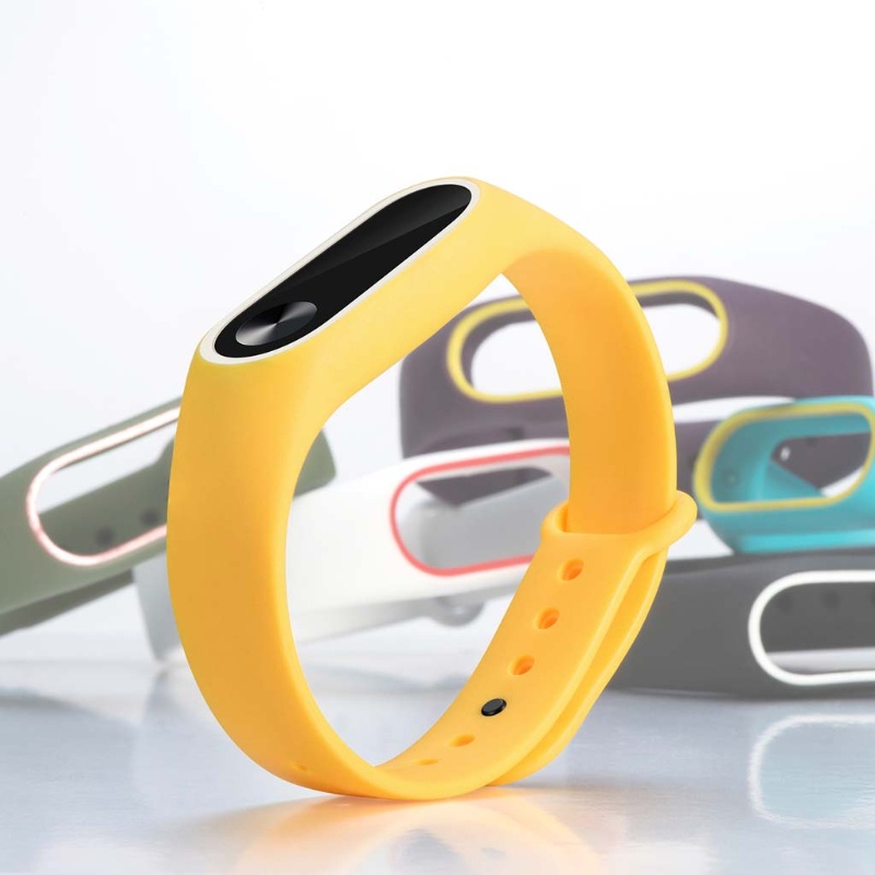 Dây Đeo Tay Bằng Silicone Chống Mồ Hôi Điều Chỉnh Được Cho MI Band 2