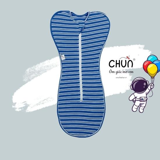Nhộng chũn Cocoon, Túi ngủ giúp bé ngủ ngon giảm giật mình, quấy khóc co giãn 4 chiều