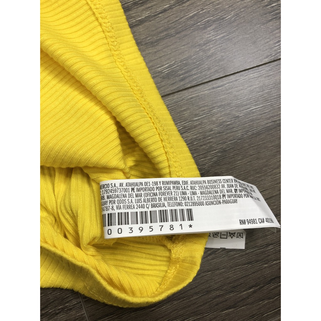 Áo thun dây croptop F21