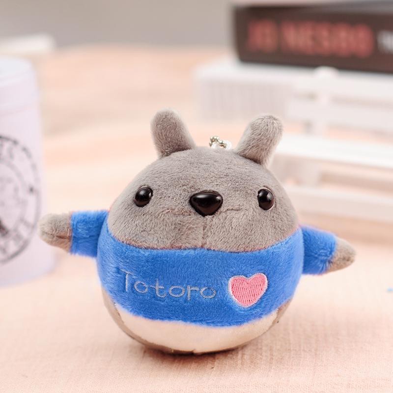 Móc khóa gấu bông mèo Totoro (9 cm), móc khóa gấu bông cute đáng yêu - Winz.vn