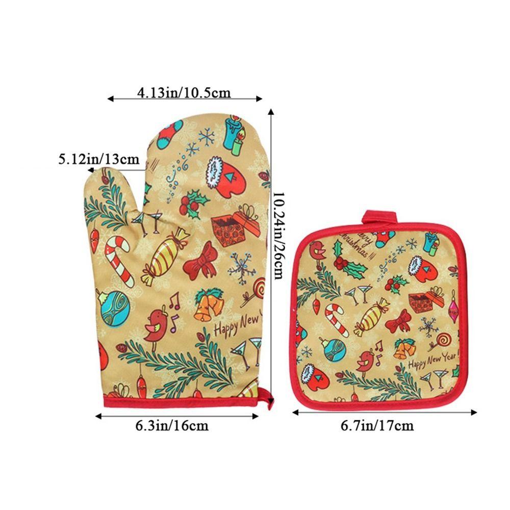Set 2 Găng Tay Chống Nóng Dùng Cho Lò Vi Sóng