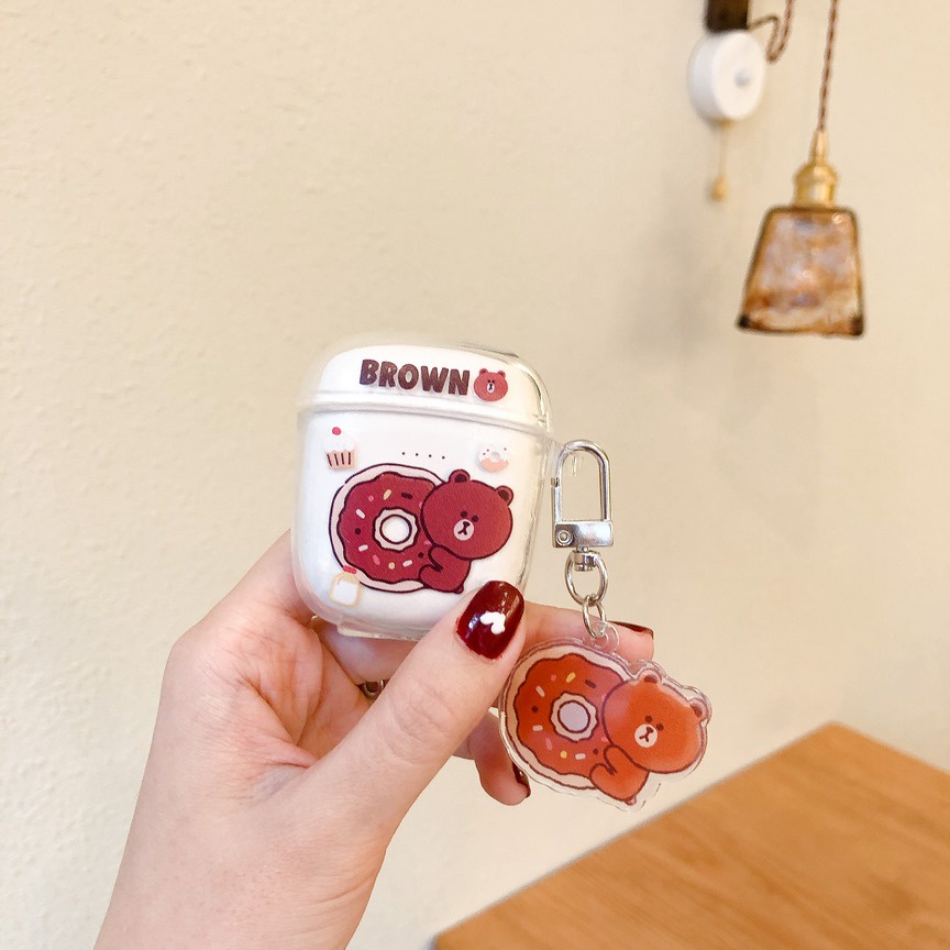 Sẵn Sàng! Vỏ Bảo Vệ Hộp Đựng Tai Nghe Baseus W04 Trong Suốt