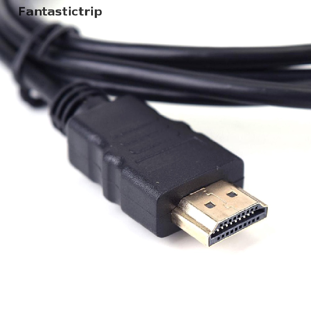 [Fantastictrip] HDMI Male to VGA Male Video Converter Adapter Cable for PC DVD 1080p HDTV 6FT *Fashion #4