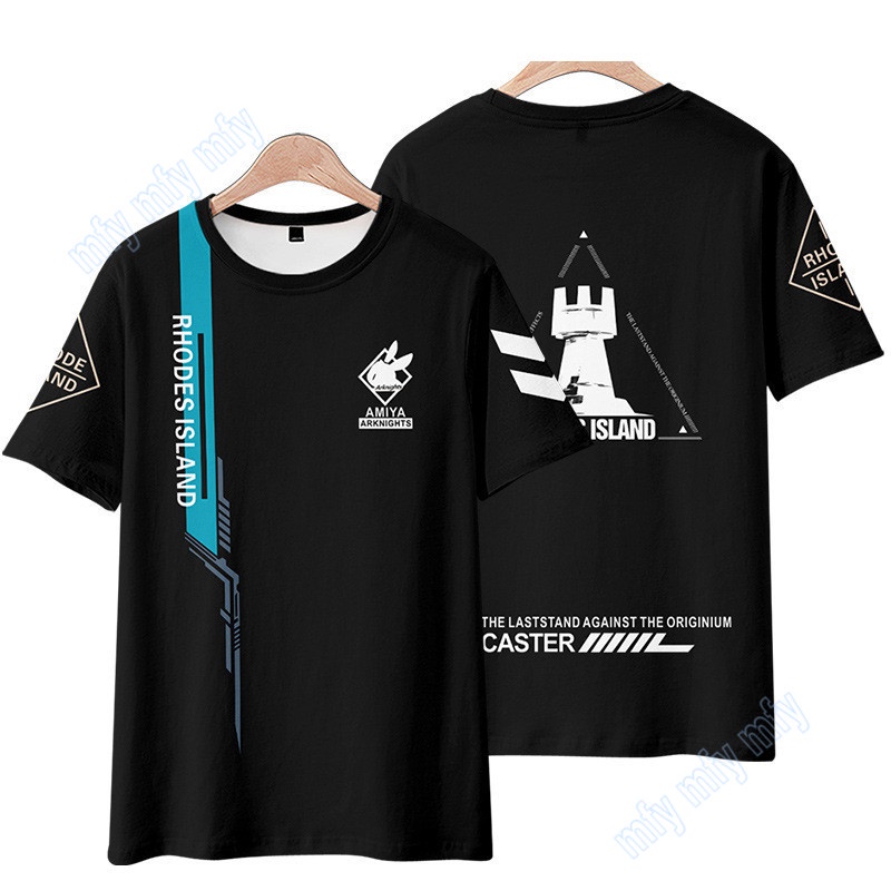 Áo Thun In Hình Game Arknights Amiya Chen Exusiai Cá Tính Cho Nam Và Nữ Size XS-4XL