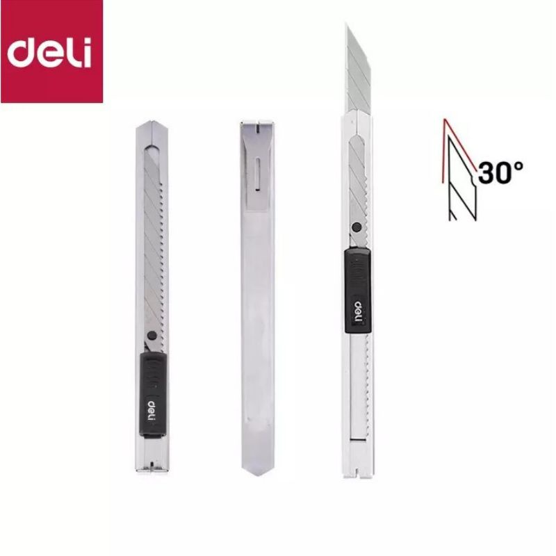DAO TRỔ / DAO RỌC GIẤY NHỎ LƯỠI 30⁰ DELI E2034