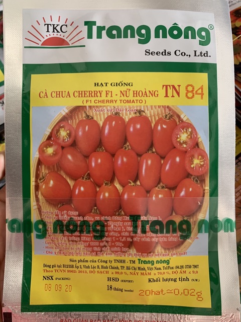 [TRANG NÔNG] Hạt giống cà chua CHERRY NỮ HOÀNG F1