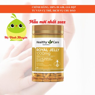 Sữa Ong Chúa Healthy Care Royal Jelly 1000mg, Úc (365v)