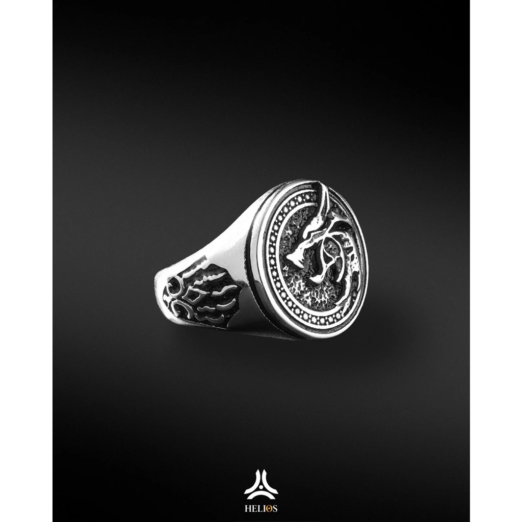 Nhẫn thời trang nam Helios Wolf