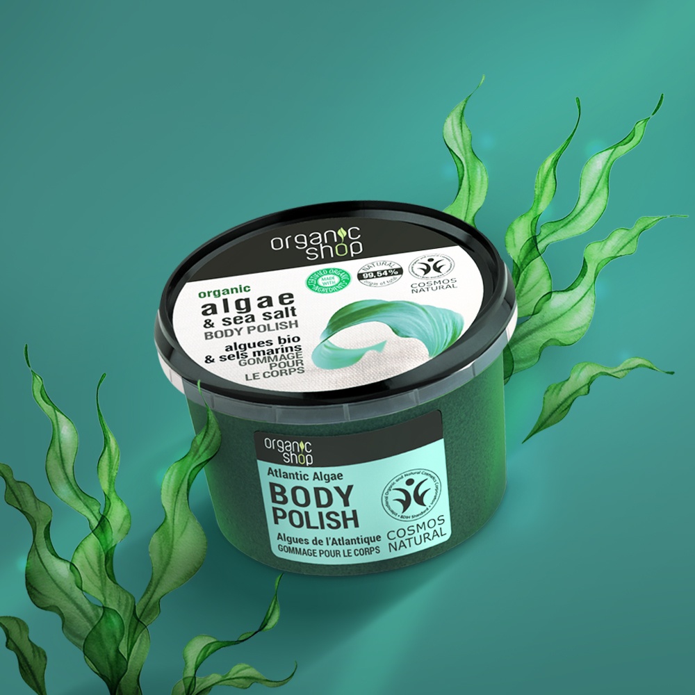 Tẩy Da Chết Toàn Thân Organic Shop Body Scrub Hasaki