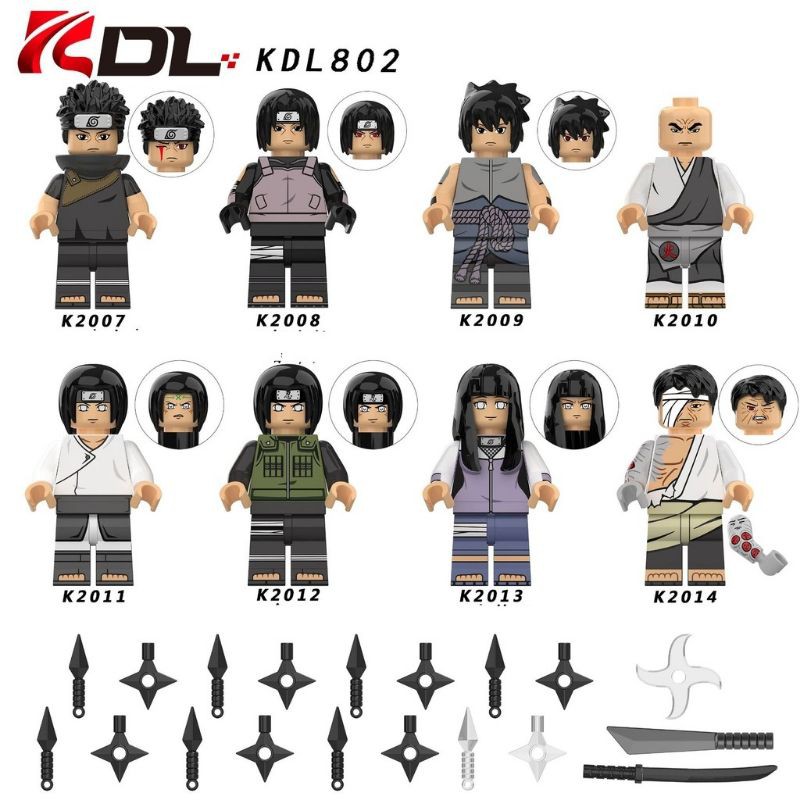 Non Lego - Minifigures Các Nhân Vật Phim Naruto KDL802