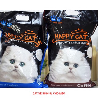 [GÓI LẺ] Cát vệ sinh HAPPY CAT 5L