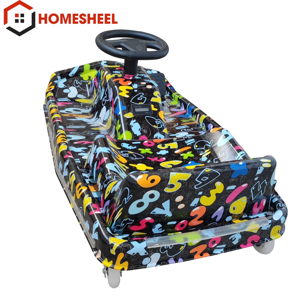 Xe điện xuồng bay 4 Bánh Homesheel Crazy Drift