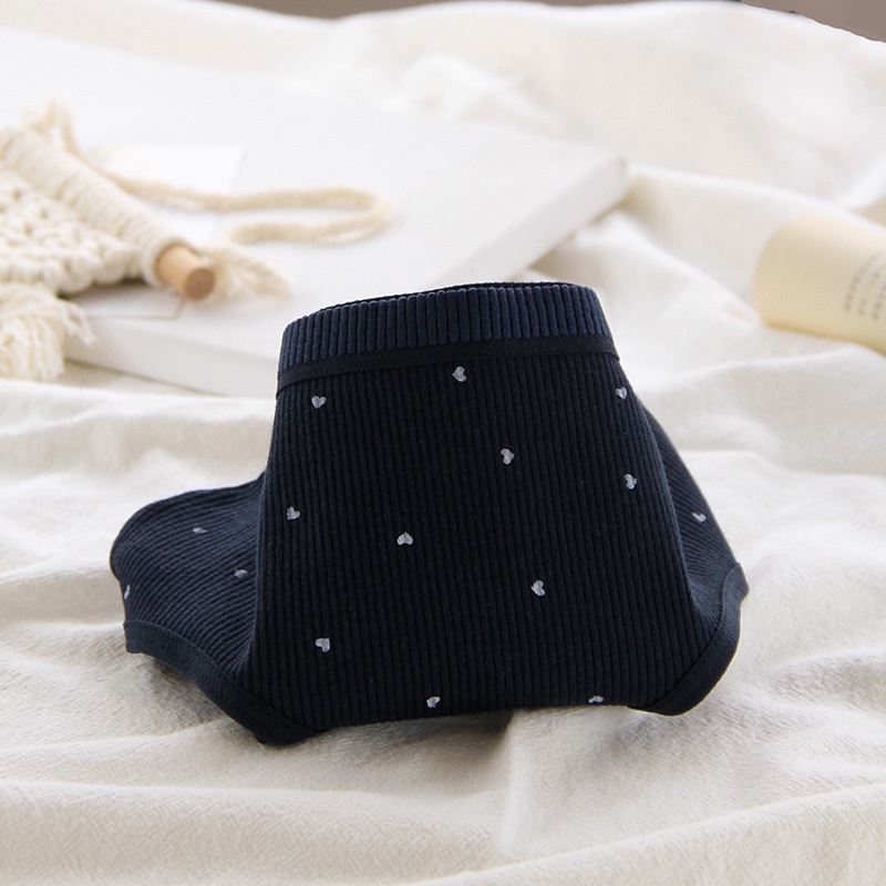 Quần Lót Nữ Cotton Anh Đào - Tim Ngang Eo  Hàng Loại Đẹp.