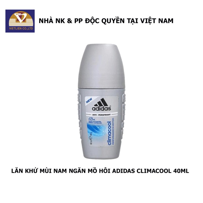 Lăn Khử Mùi Nam Ngăn Mồ Hôi Adidas Climacool 40ml