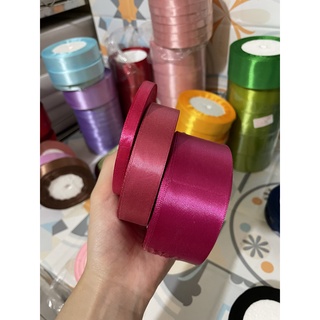 RUY BĂNG LỤA NHIỀU MÀU KHỔ 1CM/2CM